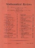 Mathematical Reviews, March 1977
