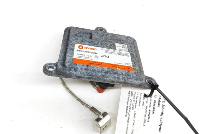 Unitate de control lumini xenon LAND ROVER RANGE ROVER EVOQUE L538 2014 OEM: A71154400DG,35XT6-S-D3,10R-034663 28056191