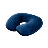 Perna de voiaj 30x29 cm, Poliester, Albastru inchis ComfortTravel Luggage, Ella Icon