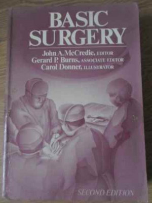 BASIC SURGERY-JOHN A. MCCREDIE, GERARD P. BURNS, CAROL DONNER foto