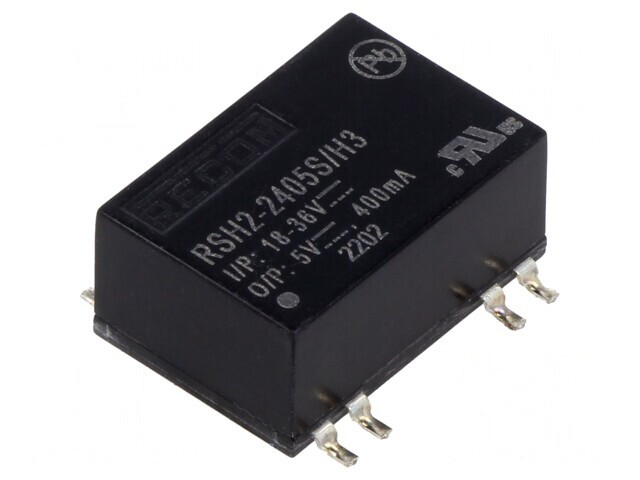 Convertor DC/DC 2W 18-36V la 5V 400mA SMD