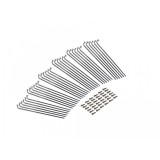 Set 36 spite si nipluri 210 mm, pentru jante de 19 inch, grosime 3.4mm