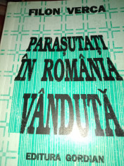 PARA?UTA?I IN ROMANIA VANDUTA - FILON VERCA, ED GORDIAN 1993,591 PAG foto