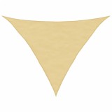 Cumpara ieftin Parasolar, nisipiu, 2,5x2,5x3,5 m, 100% poliester Oxford