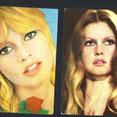 Carti postale actrita straina Brigitte Bardot , necirculate