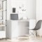 vidaXL Birou alb 120x42x76 cm lemn prelucrat 861814