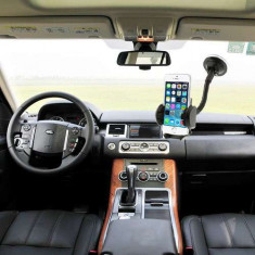 Suport Telefon Auto 2 in 1 Samsung Galaxy S8+ ,47-100 mm Negru foto