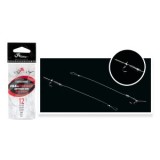 Carlige Legate Filfishing Method Feeder Fluorocarbon Rig, Nr 12, 18mm, 7cm, 2 Buc/plic
