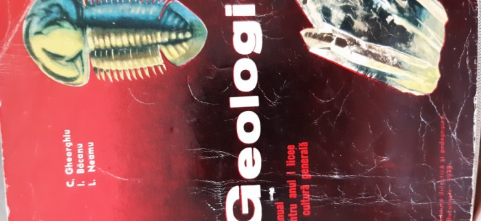 Geologie Manual anul I licee C.Gheorghiu,I.Bacanu,L.Neamu 1973