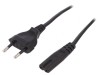 Cablu Alimentare Negru 1.8m CEE 7/16 la IEC C7, Digitus