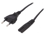 Cablu Alimentare Negru 1.8m CEE 7/16 la IEC C7