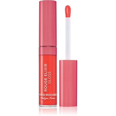 Yves Rocher Rouge Elixir lip gloss culoare 05. Orange Flamboyante 7 ml foto