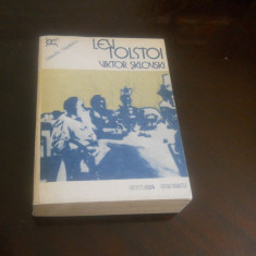 Victor Sklovski- Lev Tolstoi ,CARTE NOUA,1986
