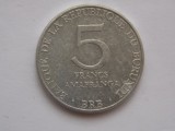 5 FRANCS 1980 BURUNDI