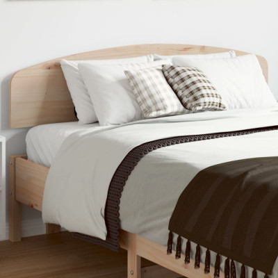 vidaXL Tăblie de pat, 135 cm, lemn masiv de pin foto