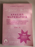 Analiza matematica , 260 de probleme rezolvate - Andrei Vernescu , vol.2