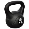 Greutate tip bilă cu m&acirc;ner Kettlebell 16 kg, vidaXL