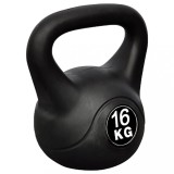 vidaXL Greutate tip bilă cu m&acirc;ner Kettlebell, 16 kg