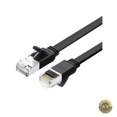 Cablu Retea UGREEN NW101 Flat UTP Cat6 1m Negru
