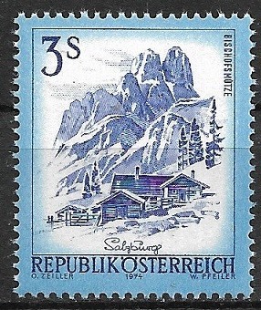 B2156 - Austria 1974 - Peisaj neuzat,perfecta stare foto