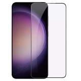 Folie de protectie din sticla securizata pentru Samsung S24, 5D, Anti Zgarieturi, Anti Socuri, Full Glue, Neagra, Mobile Tuning