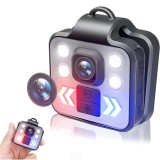 Cumpara ieftin Mini Camera Portabila 1080P FHD cu Inregistrare Video, Lanterna LED si Mod Avertizare, pentru Orice Situatie