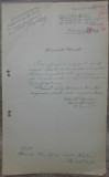 Oferta instructor pentru exercitii militare// Scoala Malbim, 1908, Documente