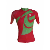 Tricou Ciclism Culoare Roz/Verde Marime M PB Cod:MXBEL013