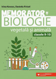 Memorator de biologie vegetală şi animală pentru clasele IX-X, Editura Paralela 45