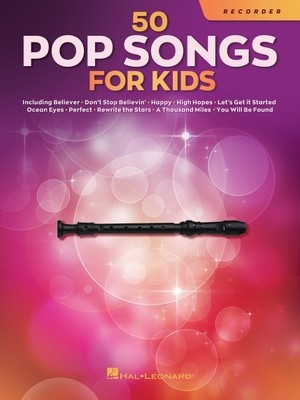 50 Pop Songs for Kids: For Recorder foto