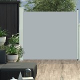 Copertina Laterala Retractabila Terasa Gossi, 100x300cm, Gri, Poliester, Protectie UV, Vant