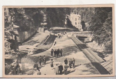 bnk cp Slanic Moldova - Spre izvoare - circulata 1954 - Libraria noastra foto