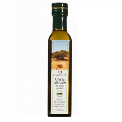 Ulei Bio de Argan Presat la Rece Longevita 250ml foto