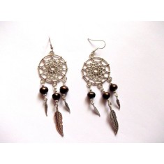 Cercei femei Dreamcatcher, cercei cu perle naturale 39700