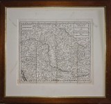 Harta - Noul Regat al Ungariei si Transilvaniei (1760)