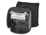 Cutie de Conexiuni IP66 Neagră 93x93x62mm