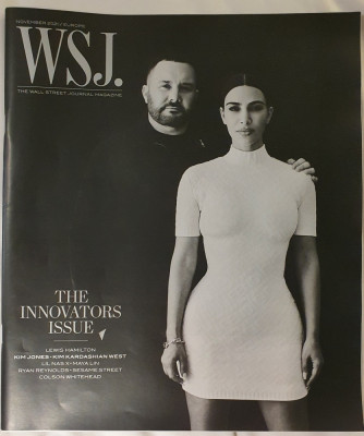 Wall Street Journal WSJ Nov 2021 Europe, Kim Kardashian, 90 pagini in engleza foto