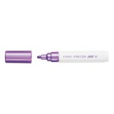 Cumpara ieftin Marker cu vopsea Pilot Pintor Metalic M culori metalizate 1.4mm Marker cu vopsea Pilot Pintor Metalic varf rotund 4.5 mm violet