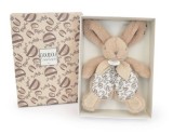 Jucarie de plus, Doudou, Iepuras, 18 cm, Bej
