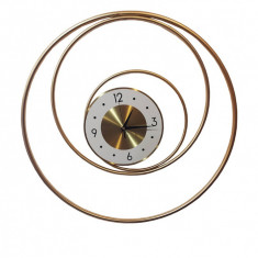 Ceas de perete silentios, Cercuri, 50 cm, W5268