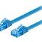 Patch Cord Ethernet U/UTP Cat6a 1m Albastru
