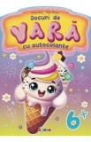 Jocuri de vara cu autocolante 6 ani+