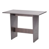 Masa bucatarie / dining fixa Alfa, dreptunghiulara, 4 persoane, sonoma inchis, 100 x 60 x 72.5 cm, 1C
