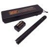 Baston electrosoc si lanterna IdeallStore®, Renegade X8, metalic, 35 cm, negru, cutie inclusa
