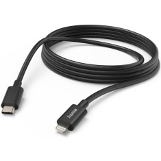 Cablu date/incarcare Hama, USB-C -tip Lightning, 3m, Negru