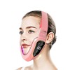 Dispozitiv de ridicare a fetei, terapie cu fotoni cu LED, dispozitiv de masaj cu vibratii pentru slabire faciala, roz