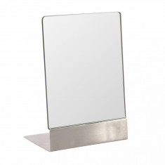 Oglinda cosmetica pentru baie HSM0678, stativa, patrata, 18.5 x 4 x 19.5 cm foto