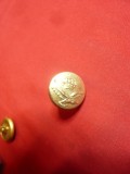 3 Nasturi Militari Britanici -Vultur si Coroana, si Corpul de Ordonanta,d=1,5cm