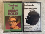 LOUIS ARMSTRONG / BUDDY HOLLY - 2 Casete Originale RCA / MGM Germany