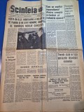 ziarul scanteia 28 mai 1968 - vizita lui ceausescu in iugoslavia , articol judetul buzau